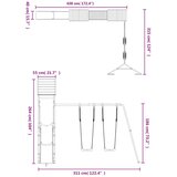 Vanjski Zunanje igralo trdna borovina, (20770637) | Shoptok.si
