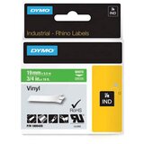 Dymo Trak Rhino Vinyl 1805420, 19 mm / 5.5 m (bela/zelena), original Cene