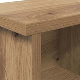  Vješalica za kapute na zidu Umjetnički hrast 75 x 16 x 26 cm | shoptok.hr