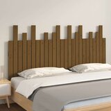  Stensko posteljno vzglavje medeno rjavo 159,5x3x80 cm borovina, (20734990) | Shoptok.si
