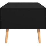  Stolić za kavu crni 100 x 49,5 x 43 cm od konstruiranog drva | Eponuda.com