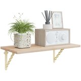  Nosači za zidne police 12 kom. Antič White 21 x 21 x 3.5 cm | shoptok.hr