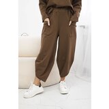 Kesi Włoski Set Punto Milano Winter sweatshirt + pants chocolate | shoptok.hr