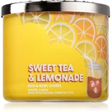 Bath & Body Works Sweet Tea & Lemonade mirisna svijeća 411 g