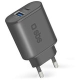 Sbs stenski polnilec sbs, 2 vhoda, 10 w, črn Cene