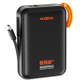Moxom Power bank mx-pb188 65w super fast 20000mah type c crni ( BAT9441 ) Cene