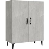 Maison Chic Komoda - Predalnik betonsko siva 70x34x90 cm konstruiran les, (21718349) Cene