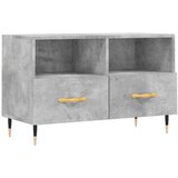 Maison Chic TV omarica - TV stojalo - Televizijska omarica betonsko siva 80x36x50 cm inženirski les, (21700440) Cene