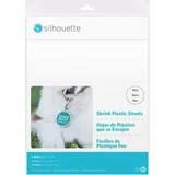 Shrink Plastic Sheets - 21,5 cm x 28 cm - White