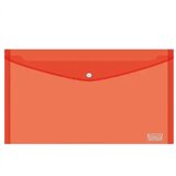 Spirit Spirit: Rdeča prosojna plastična mapa za dokumente 235x115mm | Shoptok.si