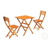 Bistro baštenski drveni set Bistro - Sto+2 stolice Cene