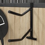  Stalak za sedlo s kukom za uzde dvije ruke crni željezni | shoptok.hr
