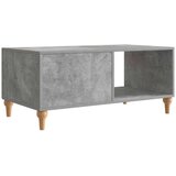  Klubska miza Betonsko siva 90 x 50 x 40 cm Inženirski les, (5000295486) | Shoptok.si