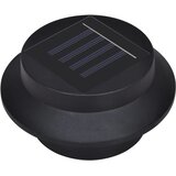  Vanjske solarne svjetiljke za ogradu 12 kom LED crne | shoptok.hr