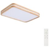 Brilagi LED prigušiva svetiljka MOLINA SQUARE LED/54W/230V hrast 60x40 cm + daljinski upravljač | Eponuda.com