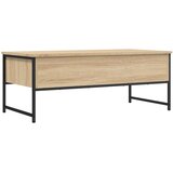  Stolić za kavu boja hrasta 101x49x39,5 cm konstruirano drvo | shoptok.hr