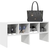  Stalak za cipele koji se može složiti bijeli 89,5x30x40 cm | shoptok.hr