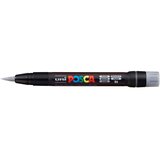 POSCA Uni flomaster; konica čopič; srebrn, (22005637) Cene