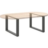 Noge za klub stolić U-oblik 2 kom antracit 60 x (42-43) cm čelik | shoptok.hr