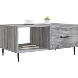  Kava Stol Siva sonoma 90 x 50 x 40 cm Konstruirano drvo | shoptok.hr