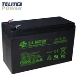 12V 7Ah BC7-12 Battery terminal T2 ( 4292 )
