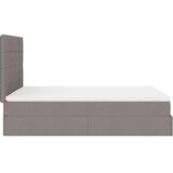  Ottoman krevet s madracem, taupe boja, 140x190 cm, tkanina | shoptok.hr