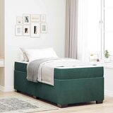  Konstrukcija postelje Temno zelena 90 x 190 cm blago, (5000127665) | Shoptok.si