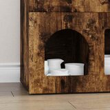  Kreveta Dimljeni hrast 80.5 x 35 x 59 cm Konstruirano drvo | shoptok.hr