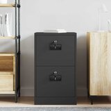 Kabinet za datoteke Crna 44 x 50 x 74,5 cm Hladno valjani čelik | shoptok.hr