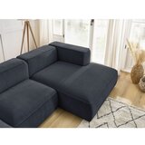 Bobochic Paris Tamno plava kutna garnitura od bouclé tkanine (s desnim kutom) Zephyr – | shoptok.hr