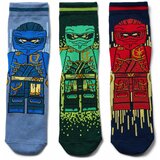 Lego ninjago čarape, set 3 kom, teget Cene