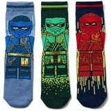 ninjago čarape, set 3 kom, teget