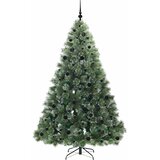 Umjetno božićno drvce s stalakom Zelena 210 cm PE i PVC | shoptok.hr