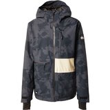 Quiksilver Zunanja jakna 'CARLSON' bež / temno siva / črna | Shoptok.si