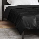  Poletna odeja Črna 200 x 140 cm Satin in mikrovlakna, (5000148256) | Shoptok.si