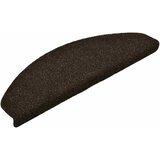  Prostirke za stepenice, samoljepljive, 30 kom., 65x21x4 cm, tamnosmeđe, poluokrugle, velike | shoptok.hr