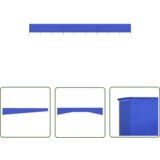  The Living Store 9-panelni vetrobran tkanina 1200x160 cm sinje moder - Vetrobran, (21743106) Cene