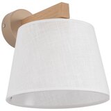  Brilagi - Zidna lampa LATTE SABIA 1xE27/15W/230V borovina/bela | Eponuda.com