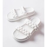 D/CEO marka niezdefiniowana White flip-flops Angas | Shoptok.si