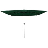  Vrtni suncobran Zelena 295 x 295 x 245 cm Poliester i čelik | shoptok.hr
