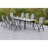 Gardenson Vrtni Set Carrara, 9-Delni, Aluminij | Shoptok.si