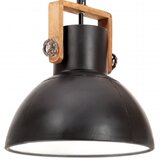 vidaXL industrijska viseća svjetiljka 25 w crna okrugla 40 cm E27 | shoptok.hr