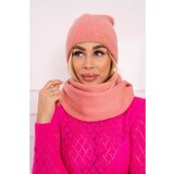 Kesi Women's set with a decorative pearl P102 pink