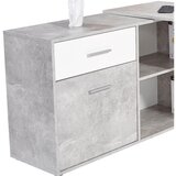 Mömax Pisalna Miza Prag 138, Siva | Shoptok.si