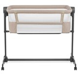 Kinderkraft dječji krevetić s uklonjivom stranicom neste™ up 2 beige | shoptok.hr