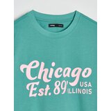 Sinsay Pamučna majica s natpisom Chicago | shoptok.hr