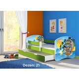ACMA dečiji krevet ii 180x80 f + dušek 6 cm GREEN21 | ePonuda.com