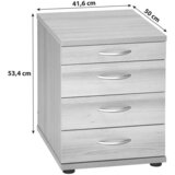 MID.YOU Predalnik Serie 4000, Svetlo Siva | Shoptok.si