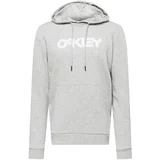 Oakley Športna majica 'TEDDY' pegasto siva / bela