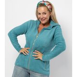 Pri Warm cardigan sweater made of fluffy knit fabric GRAZYNA | Shoptok.si